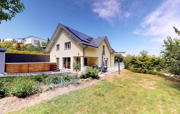 Detached family house with high standard