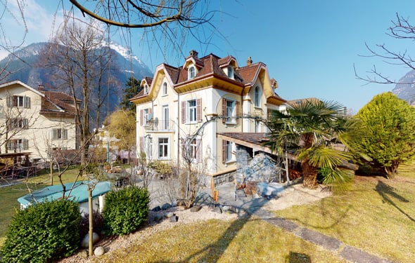 Wunderschöne Jugendstil-Villa in Erstfeld